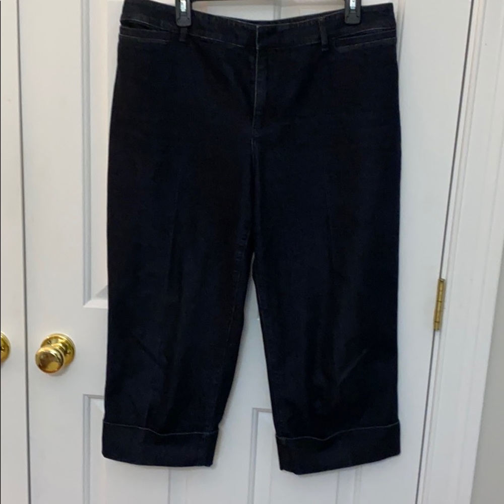 14 cropped cuffed jeans